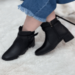 تصویر  نیم بوت پاشنه دار