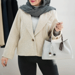 تصویر  کت فوتر تک دکمه