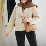 تصویر  کت فوتر تک دکمه