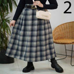 تصویر  دامن کشمیر چهارخونه