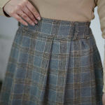 تصویر  دامن کشمیر چهارخونه