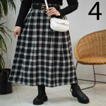 تصویر  دامن کشمیر چهارخونه