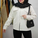 تصویر  بارونی کتان دوجیب