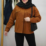 تصویر  بارونی کتان دوجیب