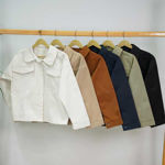 تصویر  بارونی کتان دوجیب