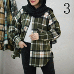 تصویر  شکت چهارخونه 2جیب