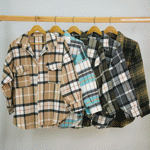 تصویر  شکت چهارخونه 2جیب