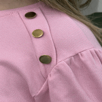 تصویر  بلوز فانریپ یقه 6دکمه