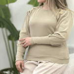 تصویر  بلوز فانریپ یقه 6دکمه