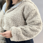 تصویر  سویشرت پوست