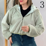 تصویر  سویشرت پوست