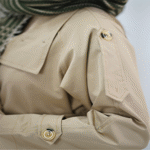 تصویر  بارونی دو جیب کمردار