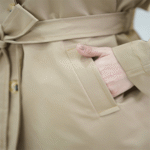 تصویر  بارونی دو جیب کمردار