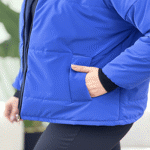 تصویر  کاپشن سیلیکونی یقه دار