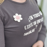 تصویر  بلوز فانریپ گل برجسته