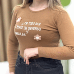 تصویر  بلوز فانریپ گل برجسته