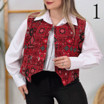 تصویر  وست یلدایی(ژیله+شومیز)