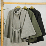 تصویر  شنل فوتر کمردار