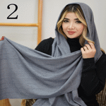 تصویر  شال مخمل شاین دار