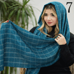 تصویر  شال مخمل شاین دار