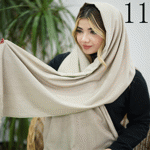 تصویر  شال مخمل شاین دار