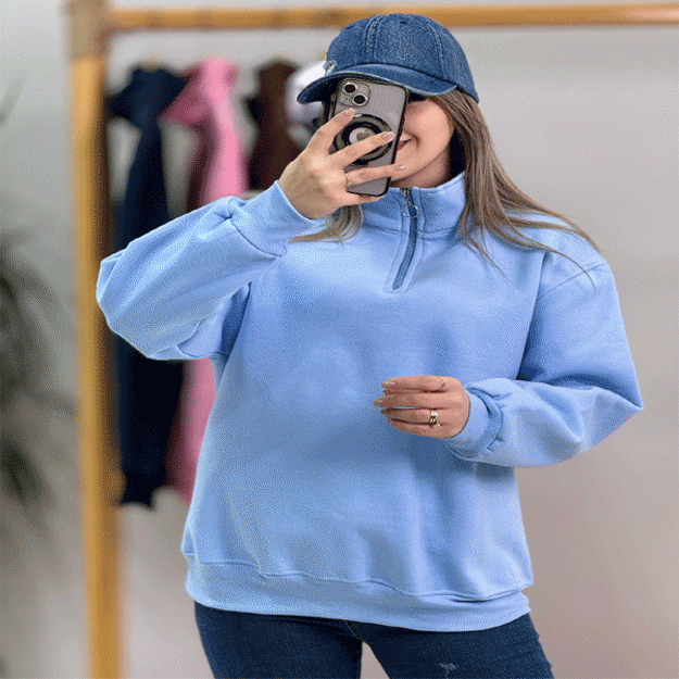 تصویر  دورس نیم زیپ داخل کرک