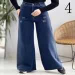 تصویر  شلوار جین شافل