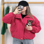 تصویر  بامبر کتان گلدوزی