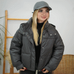 تصویر  کاپشن چرم MIU MIU