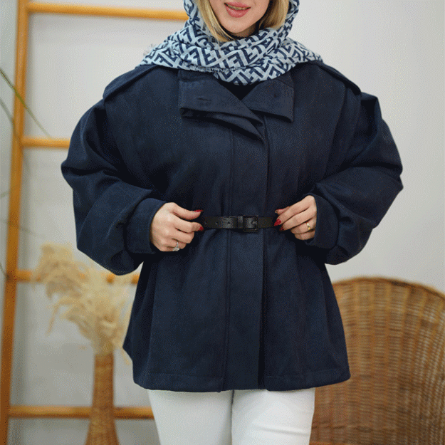 تصویر  کت سوییت کمربندی