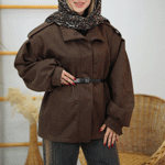 تصویر  کت سوییت کمربندی