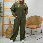 تصویر  سویشرت و شلوار کتان