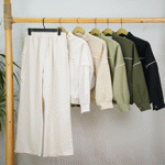 تصویر  سویشرت و شلوار کتان