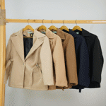 تصویر  پالتو فوتر تک دکمه کوتاه