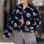 تصویر  سویشرت تدی طرحدار