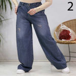 تصویر  شلوار بگ جین