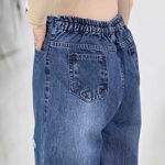 تصویر  شلوار بگ جین