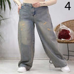 تصویر  شلوار بگ جین