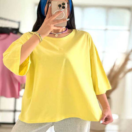 تصویر  تیشرت باکسی بیسیک