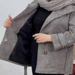 تصویر  پالتو کوتاه یقه ایستاده