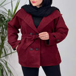 تصویر  پالتو کوتاه یقه ایستاده