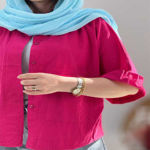 تصویر  شومیز لینن دوجیب