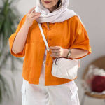 تصویر  شومیز لینن دوجیب