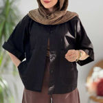 تصویر  شومیز لینن دوجیب