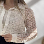 تصویر  شومیز دانتل