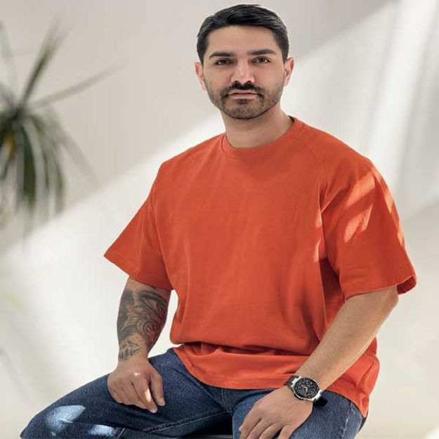 تصویر  تیشرت مردانه ساده