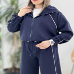 تصویر  سویشرت و شلوار گتردار