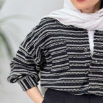 تصویر  شومیز کوک دوزی تک جیب