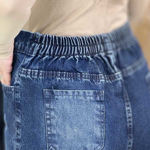 تصویر  شلوار بگ جین جدید