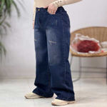 تصویر  شلوار بگ جین جدید